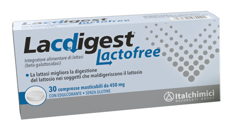 Lacdigest Lactofree 30cpr - Lacdigest Lactofree 30cpr