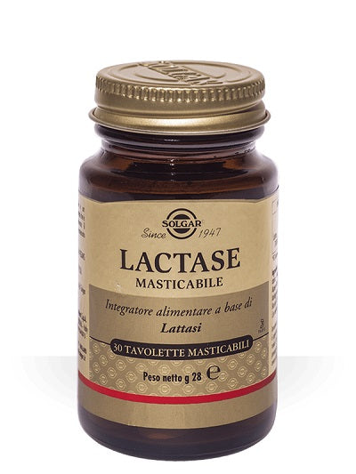 Solgar Lactase Masticabile 30tav - Solgar Lactase Masticabile 30tav