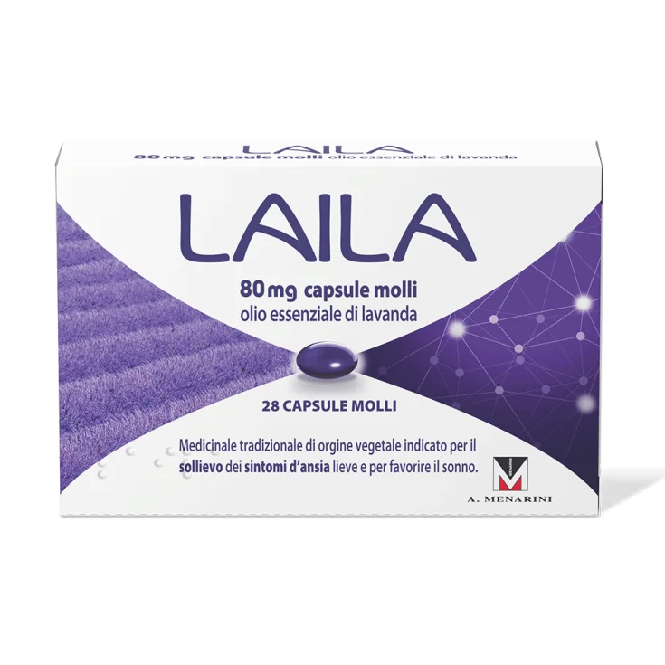 laila 80mg 28 capsule molli per ansia