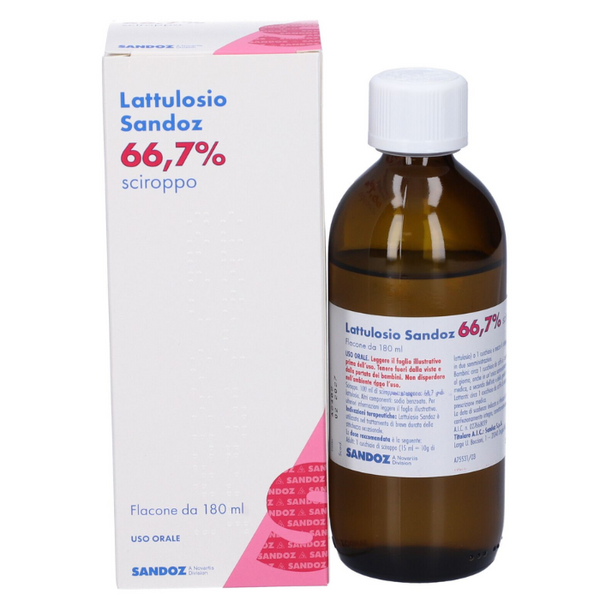 Lattulosio Sandoz Sciroppo 180ml