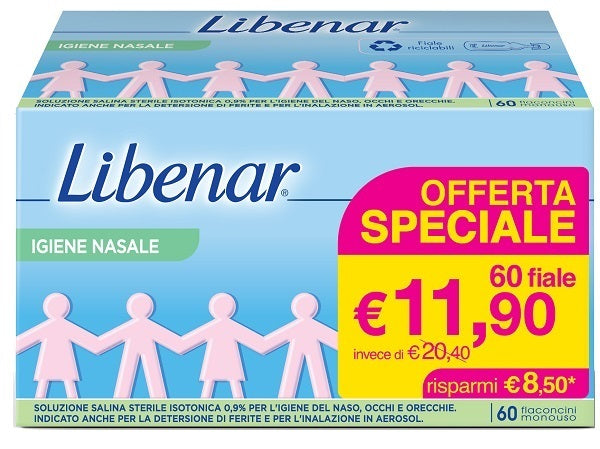 libenar fiale soluzione isotonica