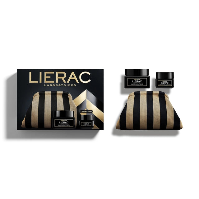 Lierac Premium Cofanetto Natale - Crema Voluptueuse 50ml + Omaggio Crema Occhi 20ml Con Trousse