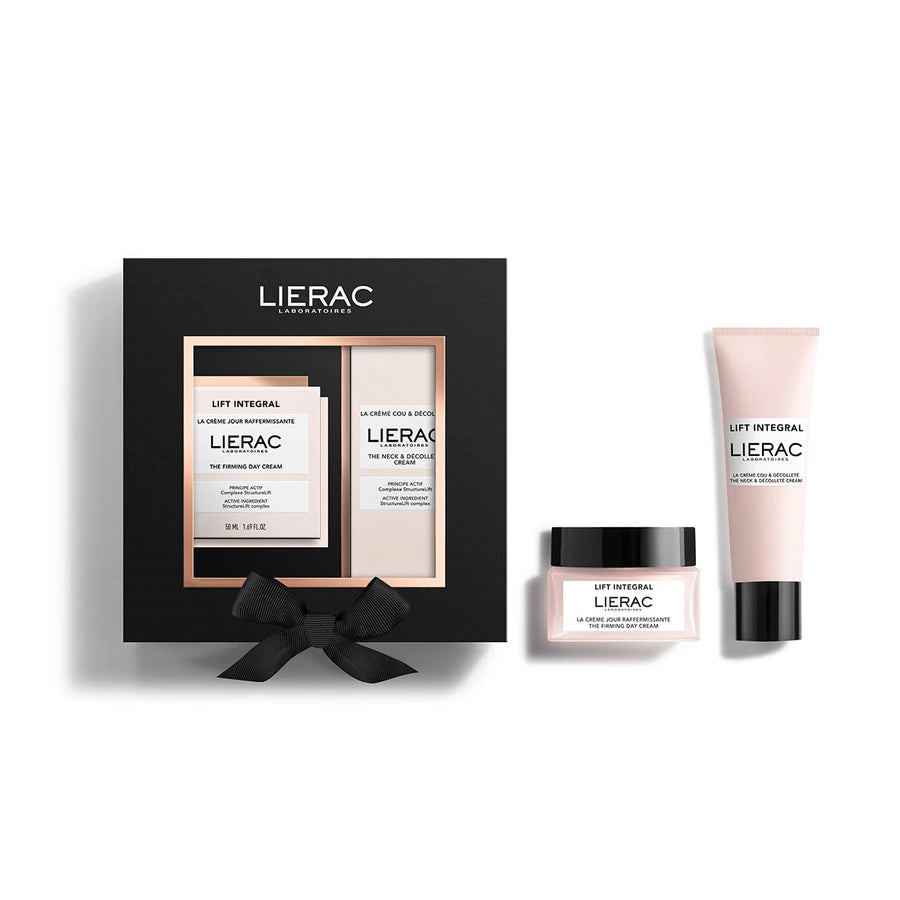 Lierac Set Lift Integral Crema Giorno Rassodante 50ml + Crema Collo e Décolleté 50ml - Lierac Set Lift Integral Crema Giorno Rassodante + Crema Collo