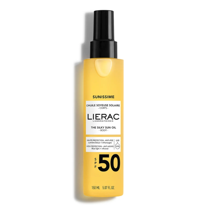 Lierac Sunissime Olio Solare Setoso Corpo Spf50 150ml - Lierac Sunissime Olio Solare Setoso Corpo Spf50 150ml