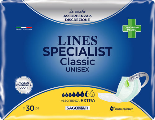 Lines Clas Sagomato Extra 30pz - Lines Clas Sagomato Extra 30pz