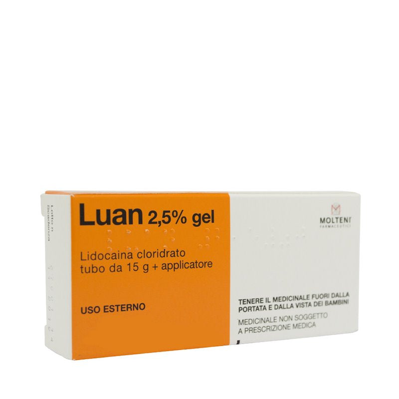 Luan*gel 15g 2,5%+applicatore - Luan*gel 15g 2,5%+applicatore
