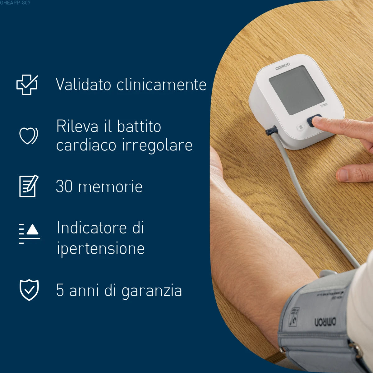 Omron M2 Essential Misuratore di Pressione