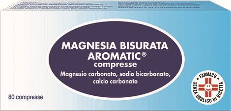 Magnesia Bisurata Aromatic 80 Compresse - Magnesia Bisurata Aromatic 80 Compresse