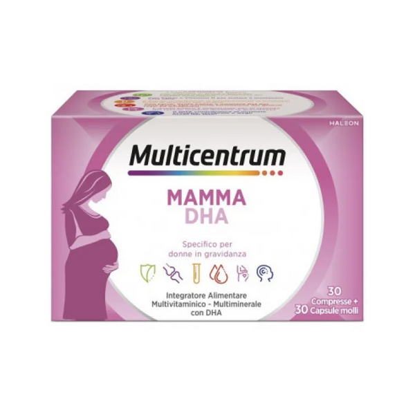 multicentrum mamma DHA 30 compresse + 30 capsule molli
