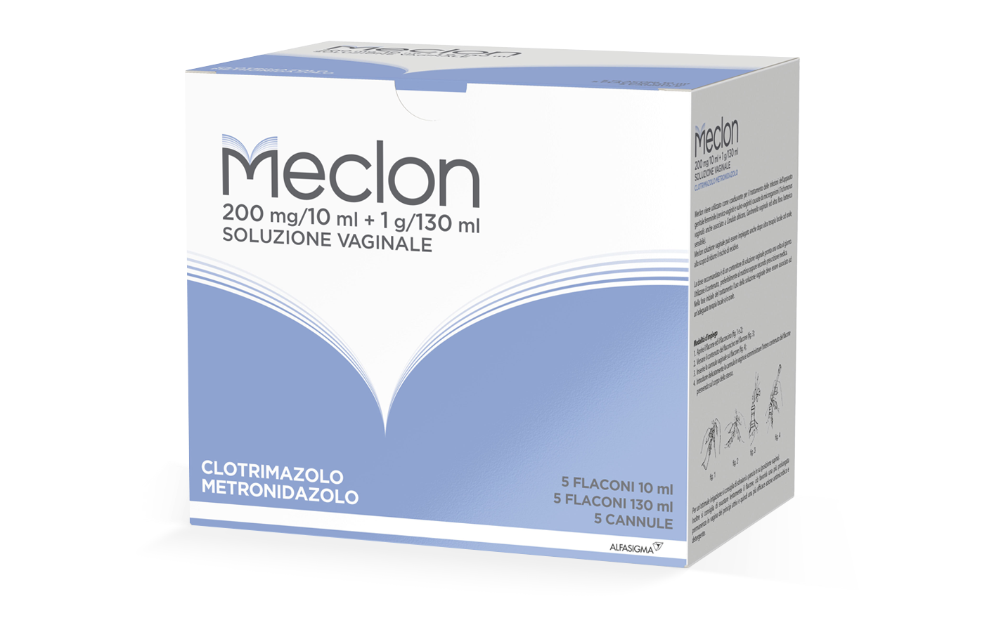 meclon soluzione vaginale 5 flaconi