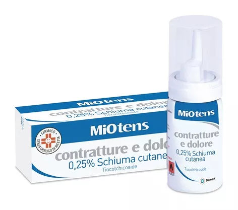 Miotens Contratture E Dolore Schiuma Cutanea 0,25%