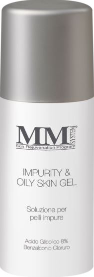 Mm System Impurity&Oily Skin Gel Viso Trattamento Pelle Impura 50ml