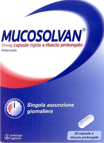 Mucosolvan 20 Capsule 75mg Rilascio Prolungato
