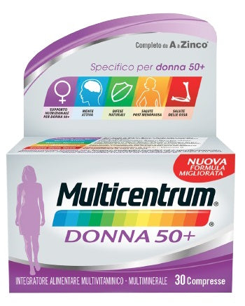 Multicentrum Donna 50+ 30cpr - Multicentrum Donna 50+ 30cpr