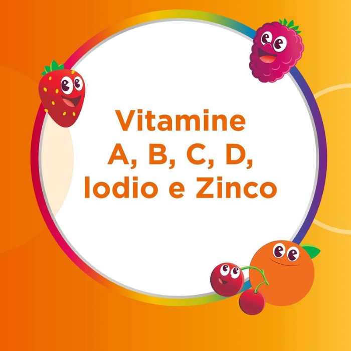 Multicentrum Vitagummy Vitamine e Minerali Formulato per Bambini 30 Caramelle Gommose