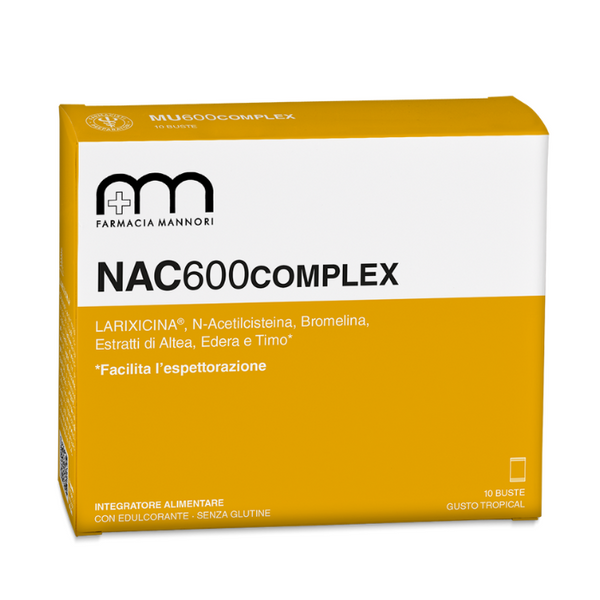 Nac 600 Complex Farmacisti Preparatori 10 Bustine