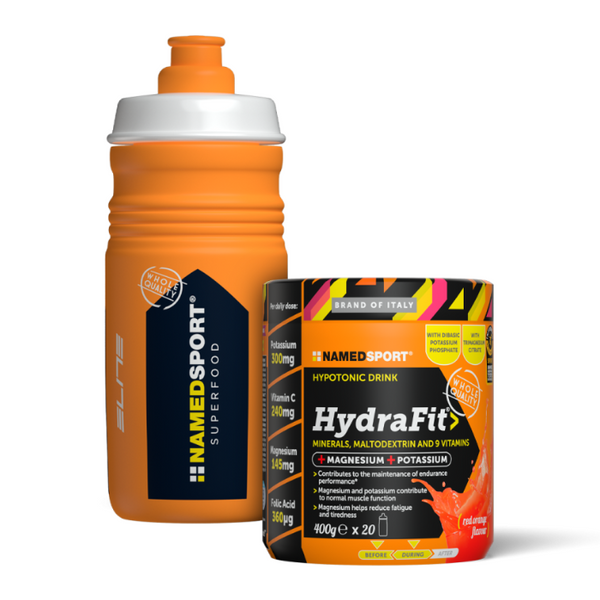 named sport hydrafit con borraccia omaggio