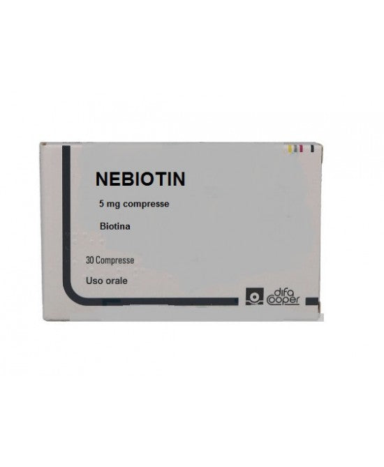 Nebiotin*30cpr 5mg - Nebiotin*30cpr 5mg