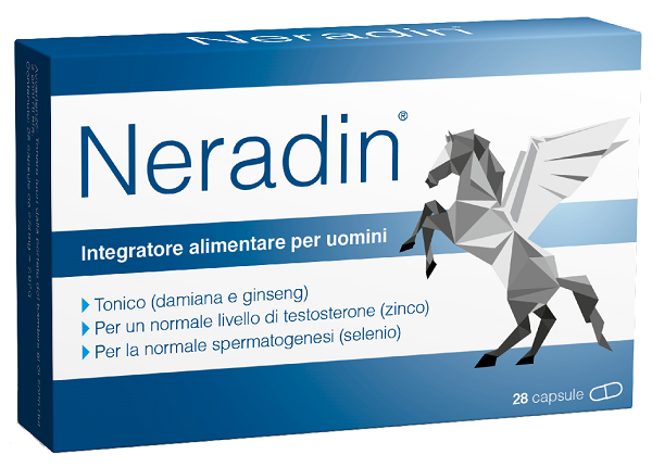 Neradin Integratore Alimentare per Uomini, 28 Capsule - Neradin 28 Capsule