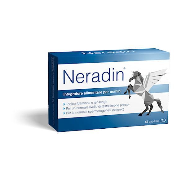 neradin integratore 56 capsule per uomo
