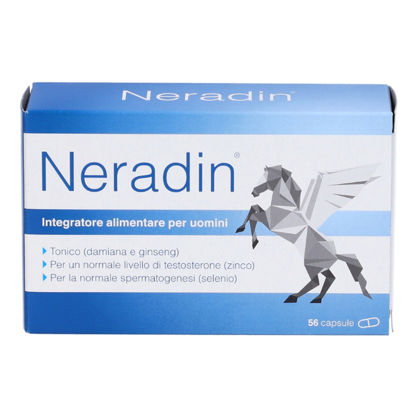 Neradin Integratore Alimentare per Uomini, 56 Capsule