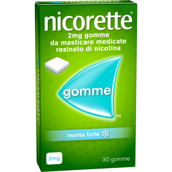 Nicorette 30 Gomme Masticabili 2mg Menta