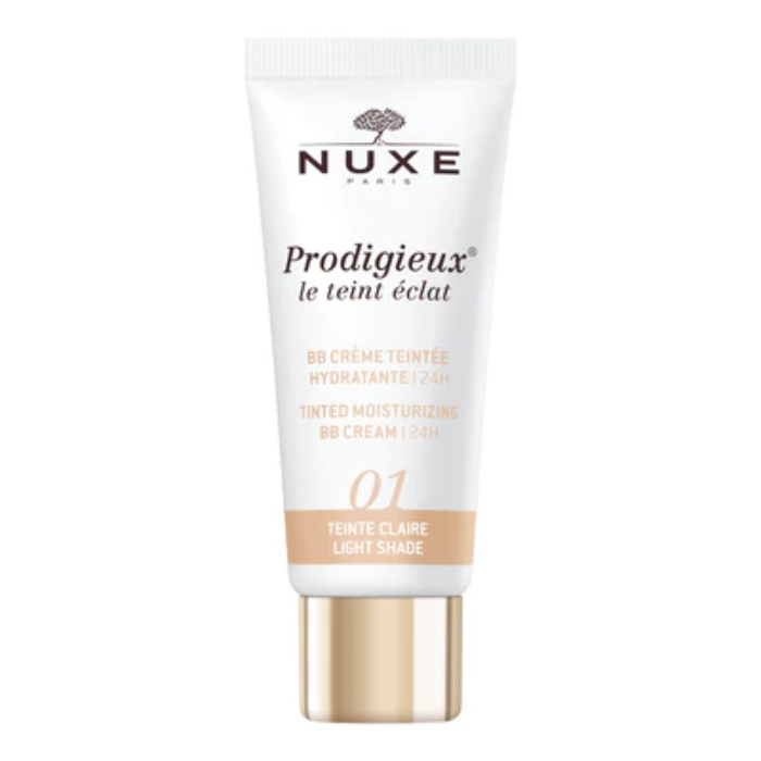 Nuxe Prodigieux Crema Colorata Idratante, Tonalità Chiara, 30ml