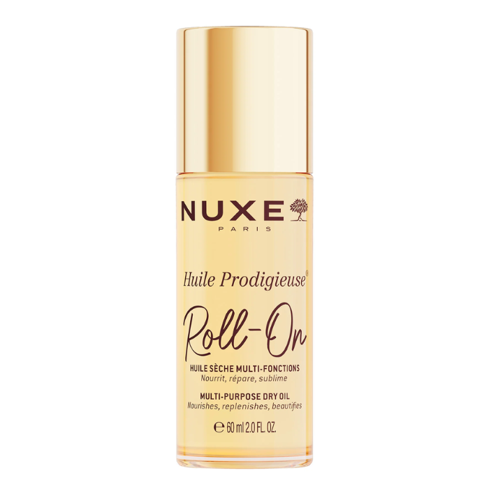 Nuxe Huile Prodigieuse, Olio secco per viso, corpo e capelli, Roll-on 60ml