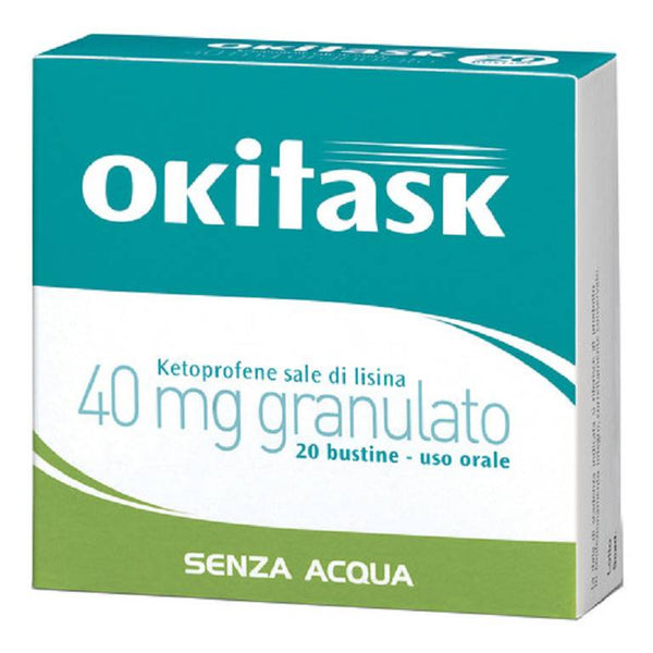 Oki Task Powder Okitask granulato 20 bustine 40mg | Farmannori