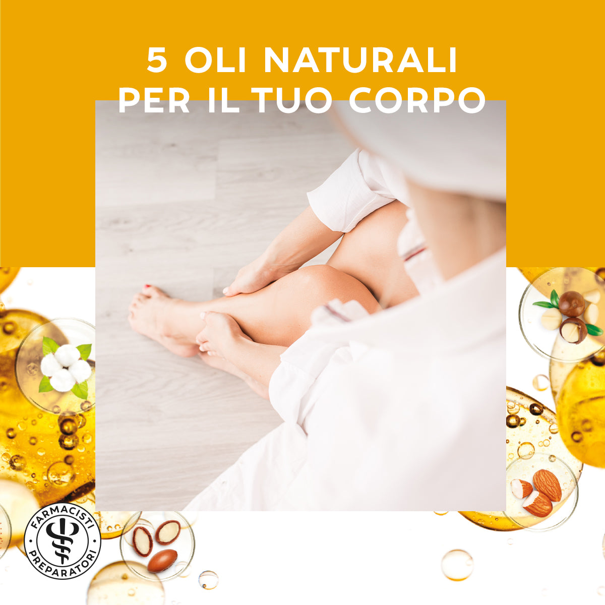 Olio Corpo Farmacisti Preparatori 5 Oli Naturali Elasticizzante 100ml - Olio Corpo Farmacisti Preparatori 5 Oli Naturali Elasticizzante 100ml