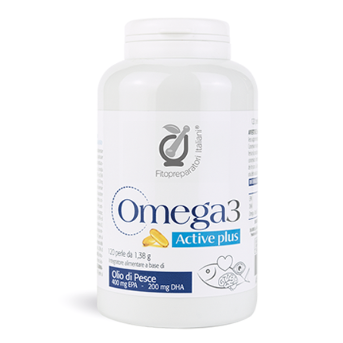 Fitopreparatori Italiani Omega 3 Active Plus 120 Perle
