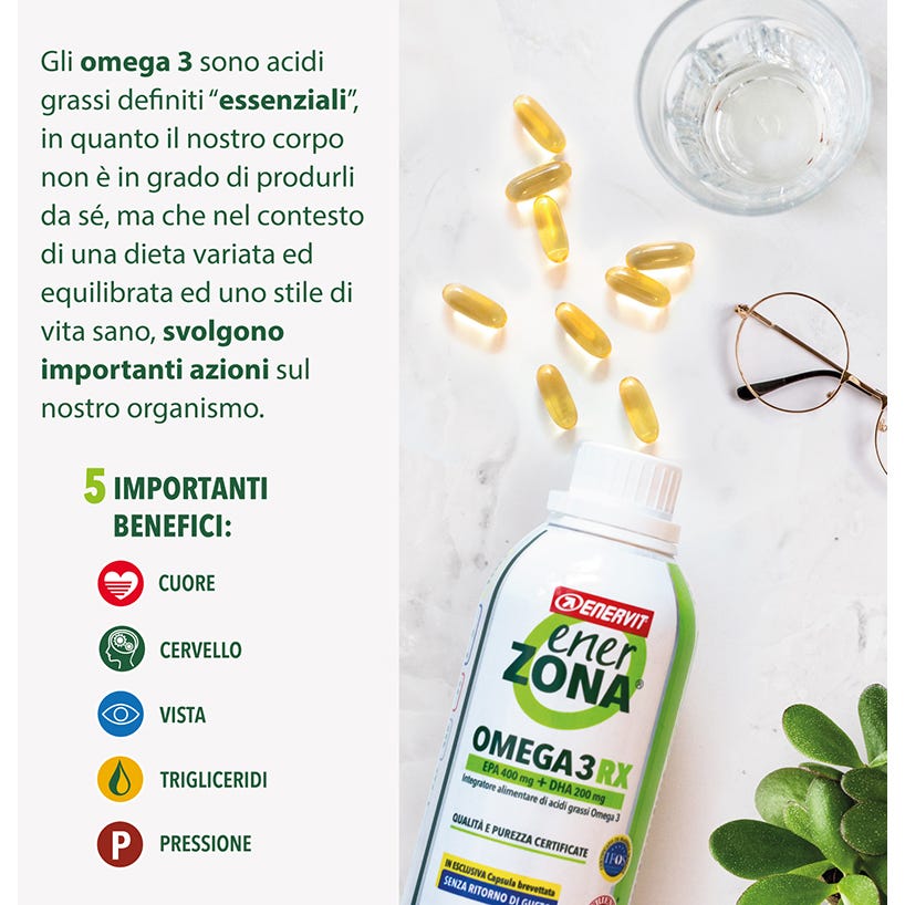 Enerzona Omega 3 RX 210 Capsule