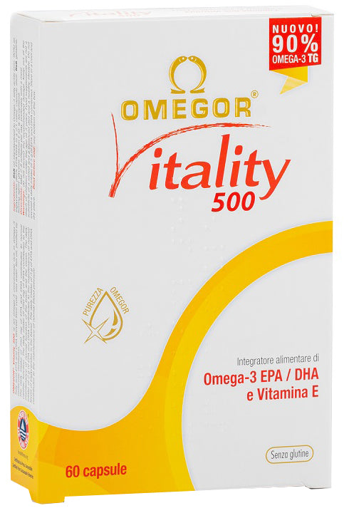 Omegor Vitality 500 60cps