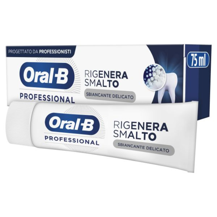 Oral-B Dentifricio Professional Rigenera Smalto, Gusto Menta, 75ml