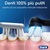 Oral-B iO 2 Spazzolino Elettrico Nero, 1 Testina Di Ricambio, 1 Custodia Da Viaggio
