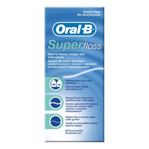 Oralb Superfloss Filo Interdentale