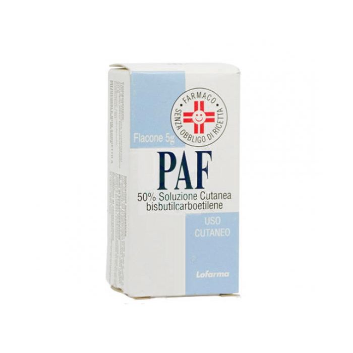 Paf 50% Soluzione Cutanea 5g