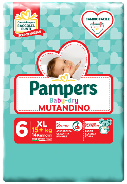 Pampers Bd Mut Xl 6 S Pack14pz