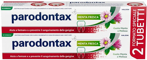 Parodontax Bipack Dentifricio Gusto Menta 2x75ml