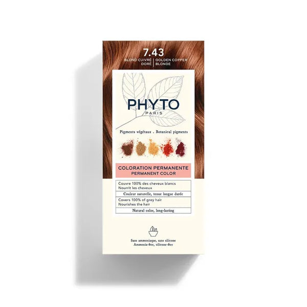 phytocolor 7.43 biondo rame dorato