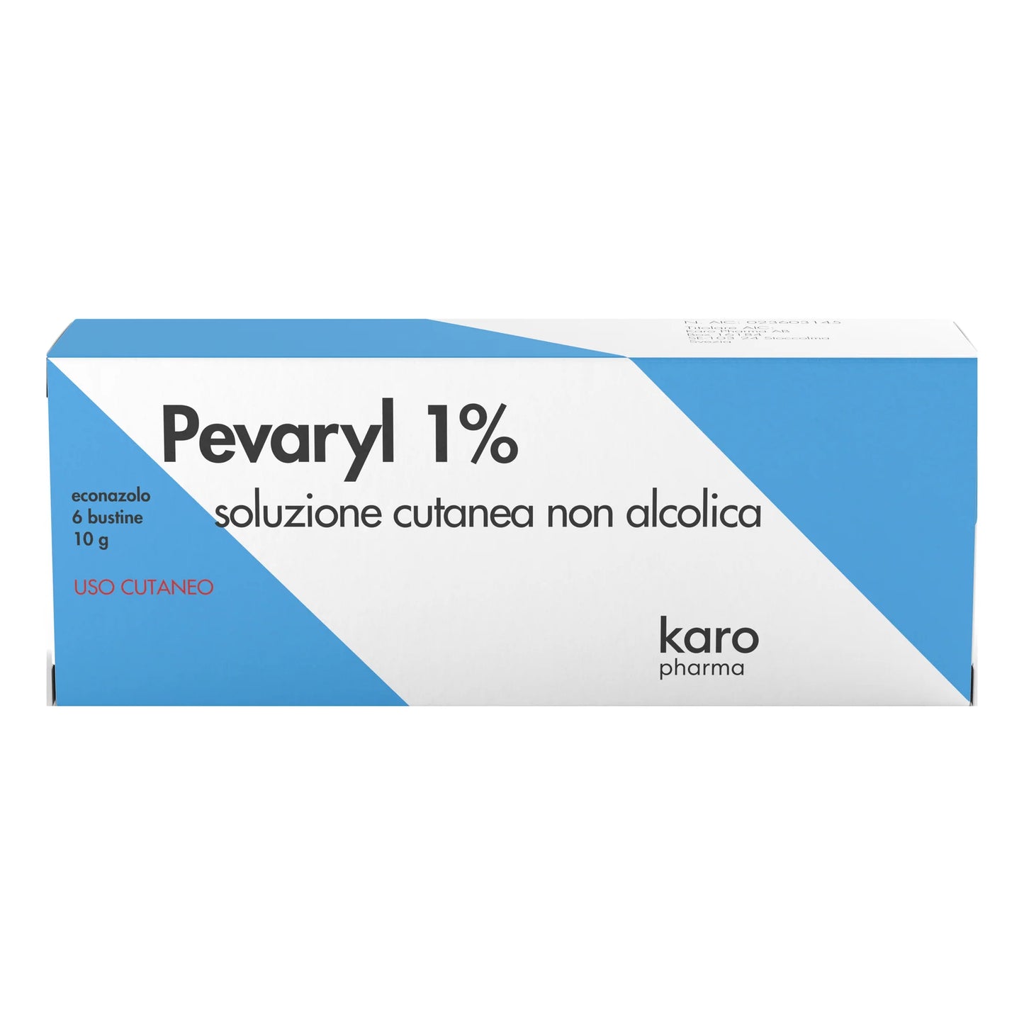 Pevaryl Soluzione Cutanea 6 Buste 10g 1%