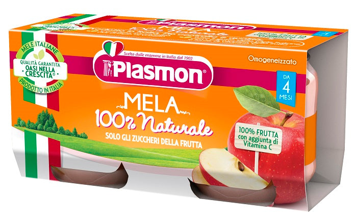 Plasmon Omog Mela 2x80g