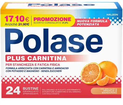 Polase Plus Carnitina Promo – 24 Bustine