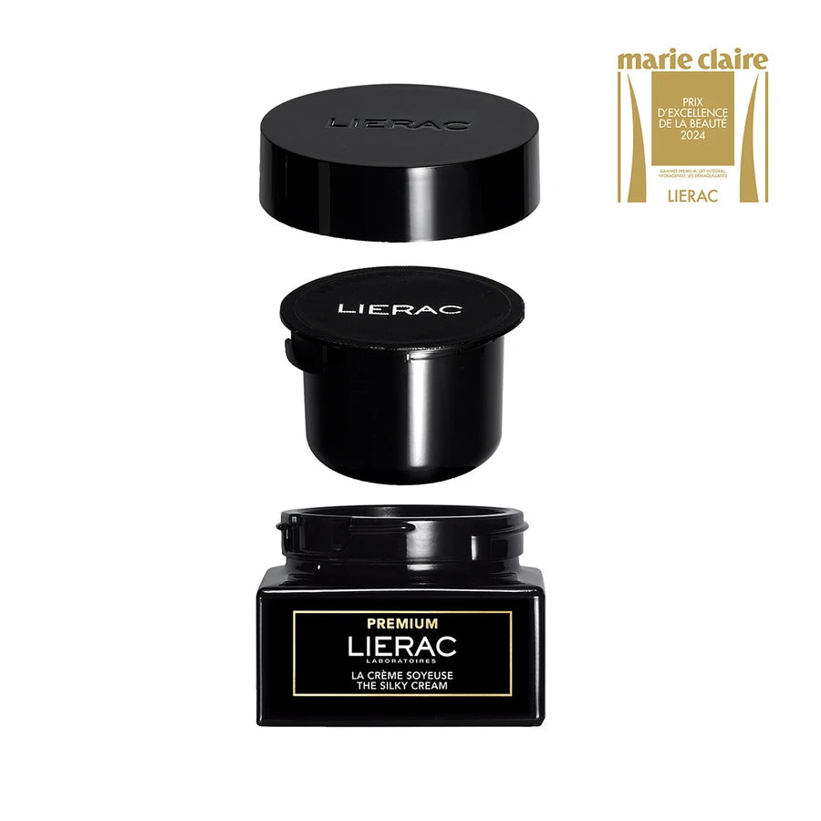 Lierac Premium Creme Soyeuse antietà globale pelle normale e mista Ricarica 50ml - premium ricarica soyeuse 50ml