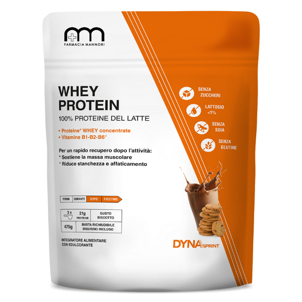 Whey Protein Farmacisti Preparatori Gusto Biscotto 475g