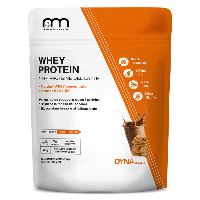 Whey Protein Farmacisti Preparatori Gusto Biscotto 475g