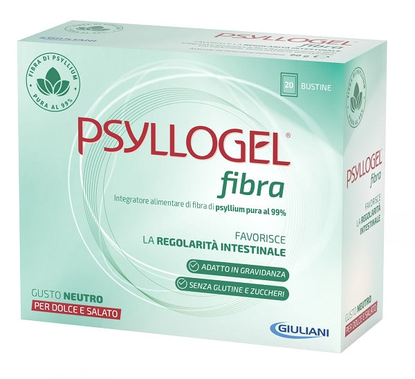 Psyllogel Fibra Gusto Neutro 20 Bustine - Psyllogel Fibra Gusto Neutro 20 Bustine