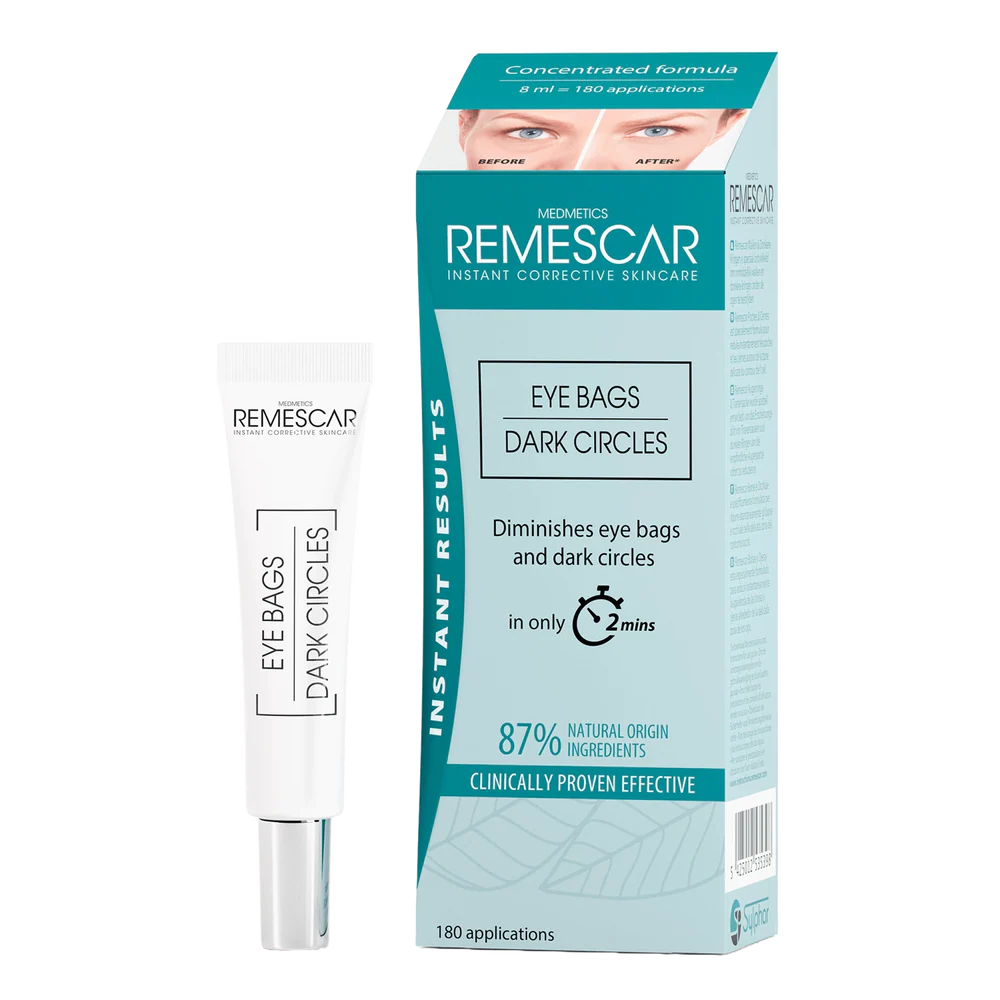 Remescar Borse Occhiaie, 180 Applicazioni, 8ml