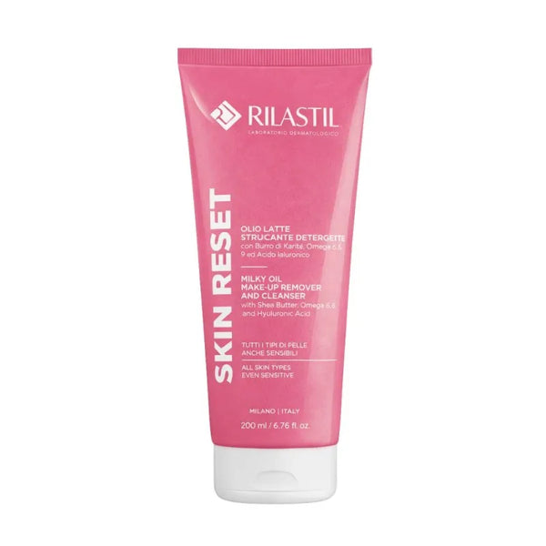 Rilastil Skin Reset Olio Latte Struccante Detergente 400 ml
