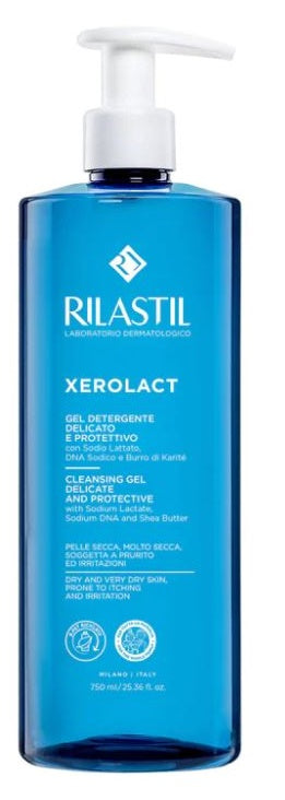 Rilastil Xerolact Gel Detergente Pelle Sensibile 750ml - Rilastil Xerolact Gel Detergente Pelle Sensibile 750ml